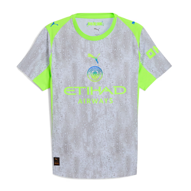2025-26 Manchester City Third Soccer Jersey Shirt Player Version